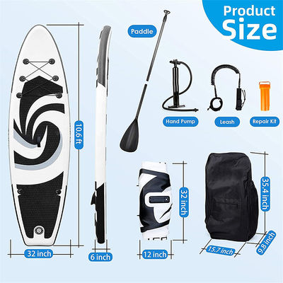 120''x30''x6'' Touring Sup Board Inflatable Surfboard