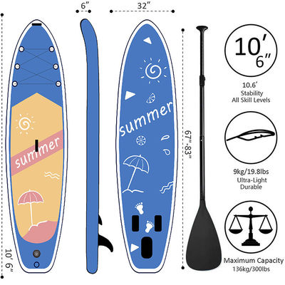 Custom Logo Sup Inflatable Sup Board Standup Paddle Sup Surfing Board